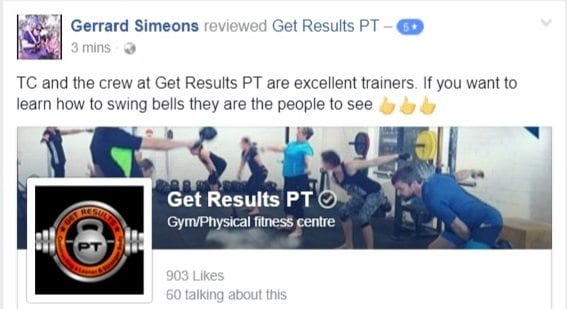 perfect kettlebell swing workshop testimonial