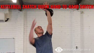 KETTLEBELL SNATCH QUICK HAND TO HAND SWITCH
