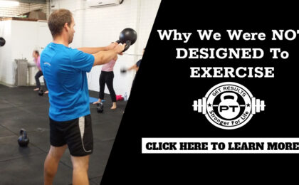 we were not designed to exercise