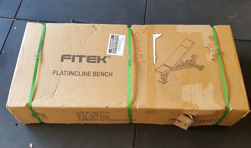 Fitek Adjustable Bench in a box